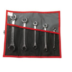 Facom 42.JE Series 5-Piece Flare Nut Spanner Set, 8 x 9 → 22 x 24 mm