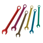 CK T4345 Series 6-Piece Combination Spanner Set, 10, 12, 13, 14, 15, 17, Chrome Vandium Steel