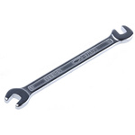 Bahco Double Ended Open Spanner, 4mm, Metric, Double Ended, 80 mm Overall