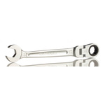 Facom Combination Ratchet Spanner, 10mm, Metric, Double Ended, 136 mm Overall