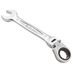 Facom Combination Ratchet Spanner, 11mm, Metric, Double Ended, 141 mm Overall