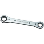 STAHLWILLE Ratchet Ring Spanner, Imperial, Double Ended, 139 mm Overall