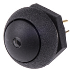 Otto Single Pole Double Throw (SPDT) Momentary Green LED Push Button Switch, IP68S, Panel Mount, 28V dc