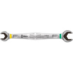 Wera Joker Series Double Ended Open Spanner, 10mm, Metric, Double Ended, 167 mm Overall