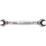 Wera Joker Series Double Ended Open Spanner, 17mm, Metric, Double Ended, 235 mm Overall