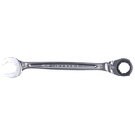 Facom Combination Ratchet Spanner, 13mm, Metric, Double Ended, 178 mm Overall