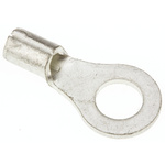 JST, R Uninsulated Ring Terminal, 4mm Stud Size, 0.25mm² to 1.65mm² Wire Size