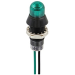 Sloan Green Indicator, Lead Wires Termination, 5 → 28 V dc, 8.2mm Mounting Hole Size, IP68