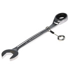 Facom Combination Ratchet Spanner, 24mm, Metric, Height Safe, Double Ended, 321 mm Overall