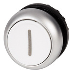 Eaton Flush White Push Button - Momentary, M22 Series, 22mm Cutout, Round