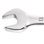 Facom Open Ended Spanner, 38mm, Metric, Double Ended, 381 mm Overall