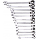SAM Ratchet Spanner, 290x98x62 mm Overall, No