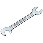Bahco Double Ended Open Spanner, 17mm, Metric, Double Ended, 160 mm Overall