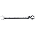 Bahco Ratchet Spanner, Imperial, Double Ended, 158 mm Overall