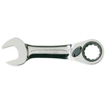Bahco Ratchet Spanner, 19mm, Metric, Double Ended, 139 mm Overall