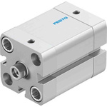 Festo Pneumatic Compact Cylinder 25mm Bore, 20mm Stroke, ADN Series, Double Acting