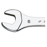 Facom Open Ended Spanner, 14mm, Metric, Double Ended, 120 mm Overall