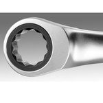 Facom Ratchet Ring Spanner, 21mm, Metric, Double Ended, 260 mm Overall