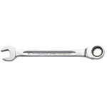 STAHLWILLE Open Ranch Series Combination Ratchet Spanner, 11mm, Metric, 165 mm Overall, VDE/1000V