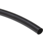 HellermannTyton Heat Shrink Tubing, Black 9.5mm Sleeve Dia. x 5m Length 2:1 Ratio, LVR Series