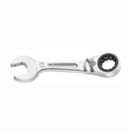 Facom Combination Ratchet Spanner, 8mm, Metric, Double Ended, 90.5 mm Overall