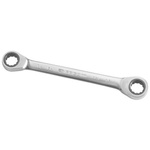 Facom Ratchet Ring Spanner, 17mm, Metric, Double Ended, 230 mm Overall