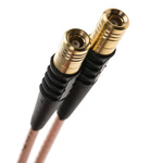 TE Connectivity 50 Ω, Male SMB to Male SMB Coaxial Cable Assembly, 500mm length, RG316 cable type