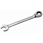 SAM Combination Ratchet Spanner, 16mm, Metric, Height Safe, Double Ended, 208.3 mm Overall