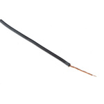Hew Heinz Eilentropp Black, 0.26 mm² Hook Up Wire SIFF Series , 20m