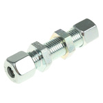 Parker Hydraulic Bulkhead Compression Tube Fitting M14 x 1.5 Made From Chromium Free Zinc Plated Steel