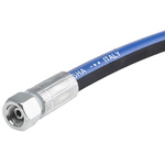 1762mm Synthetic Rubber Hydraulic Hose Assembly, 400 bar Max Pressure