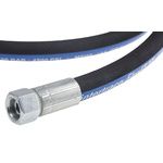 558mm Synthetic Rubber Hydraulic Hose Assembly, 330 bar Max Pressure