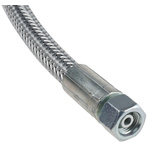 500mm Galvanized Steel Wire Hydraulic Hose Assembly, 190 bar Max Pressure