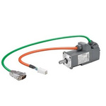 Siemens S-1FL6 Clockwise Synchronous Servo Motor, 0.05 kW, 230 V, Flange Mount Mounting