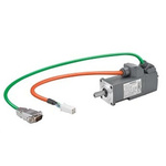 Siemens S-1FL6 Clockwise Synchronous Servo Motor, 0.1 kW, 230 V, Flange Mount Mounting