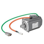 Siemens S-1FL6 Clockwise Synchronous Servo Motor, 1 kW, 230 V, Flange Mount Mounting