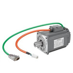 Siemens S-1FL6 Clockwise Synchronous Servo Motor, 1 kW, 230 V, Flange Mount Mounting