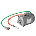 Siemens S-1FL6 Clockwise Synchronous Servo Motor, 1 kW, 230 V, Flange Mount Mounting