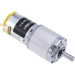 RS PRO Brushed Geared DC Geared Motor, 7.92 W, 12 V dc, 98 Ncm, 99 rpm, 6mm Shaft Diameter