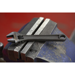 Bahco Adjustable Spanner, 155 mm Overall, 20mm Jaw Capacity, Metal Handle