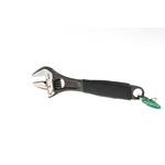 Bahco Adjustable Spanner, 158 mm Overall, 20mm Jaw Capacity, Plastic Handle