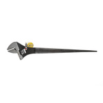 Bahco Adjustable Spanner, 405 mm Overall, 43mm Jaw Capacity, Metal Handle