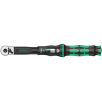 Wera B2 Click Torque Wrench, 20 → 100Nm, 3/8 in Drive, Square Drive - RS Calibrated