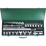 STAHLWILLE 730R/40/32 QUICK Click Torque Wrench Set, 1/2 in Drive, Square Drive