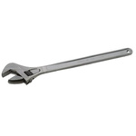 Bahco Adjustable Spanner, 614 mm Overall, 63mm Jaw Capacity, Metal Handle