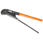 Bahco Pipe Wrench, 557.0 mm Overall, 90mm Jaw Capacity, Metal Handle