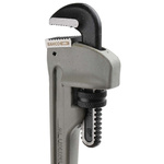 Bahco Pipe Wrench, 253.0 mm Overall, 35mm Jaw Capacity, Metal Handle