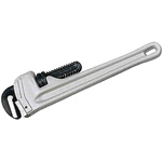 Bahco Pipe Wrench, 1219.0 mm Overall, 152mm Jaw Capacity, Metal Handle