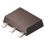 N-Channel MOSFET, 200 mA, 65 V, 3 + Tab-Pin SOT-223 Semelab D2081UK.F
