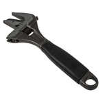 Bahco Adjustable Spanner, 218 mm Overall, 39mm Jaw Capacity, Plastic Handle